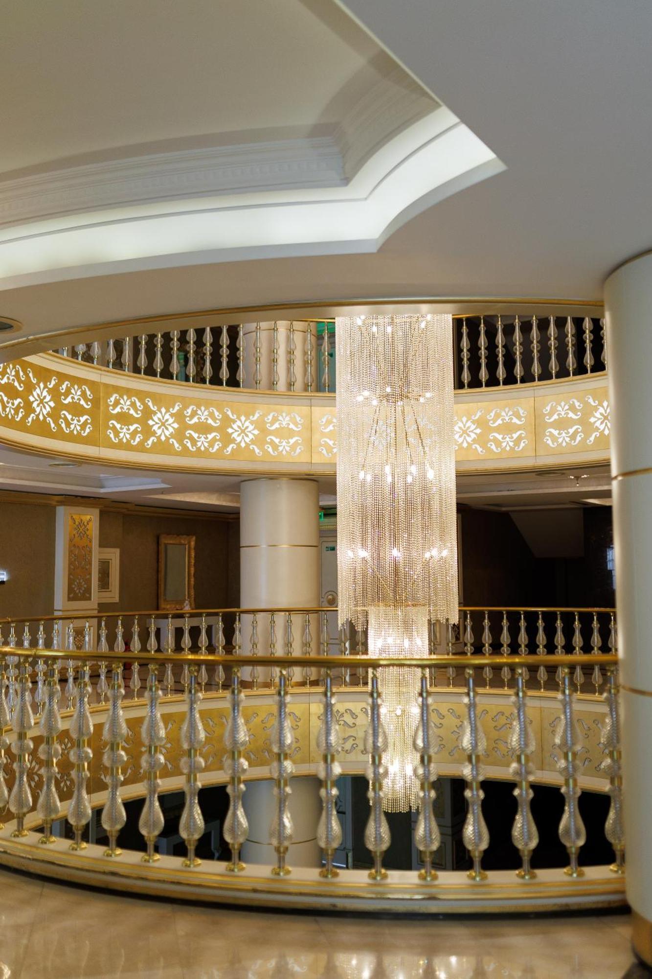 Ayan Palace Hotel Tovuz Exterior foto