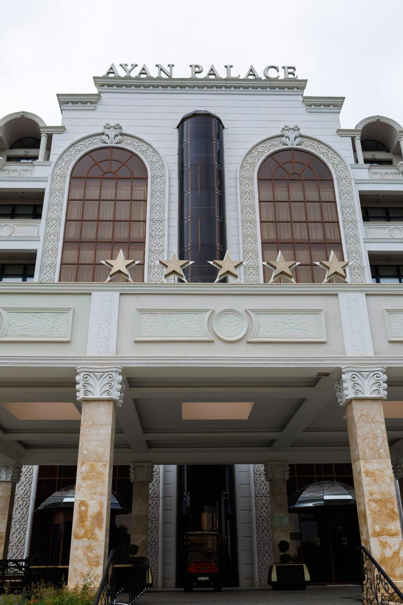 Ayan Palace Hotel Tovuz Exterior foto